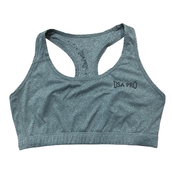 USA PRO Wireless Racerback Sports Bra - Picture 3 of 7